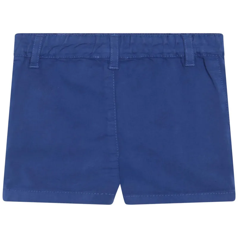 CARREMENT BEAU Pantalón liso sarga de algodón