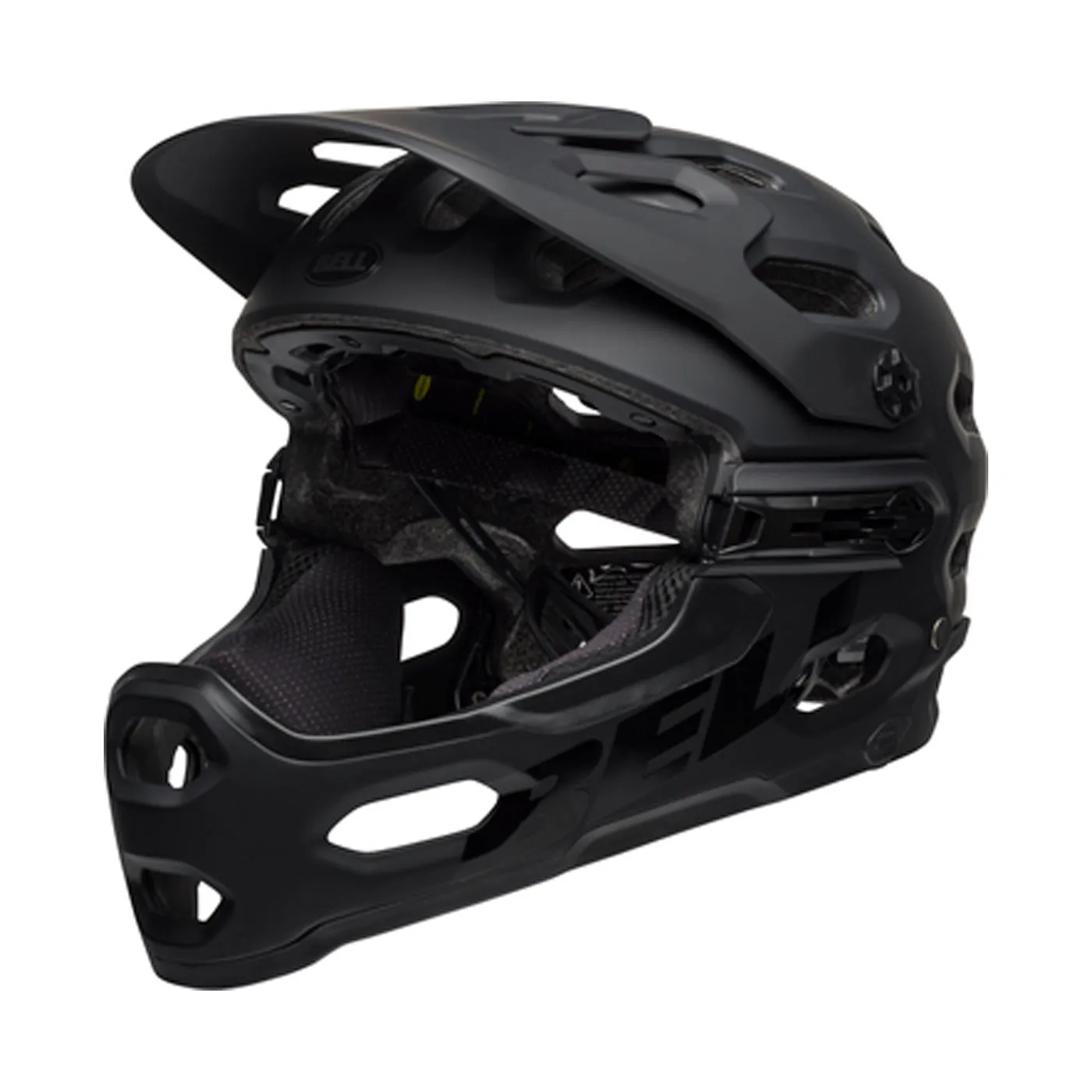 CASCO BELL ENDURO SUPER 3R MIPS NEGRO TALLA:L (5862CM)