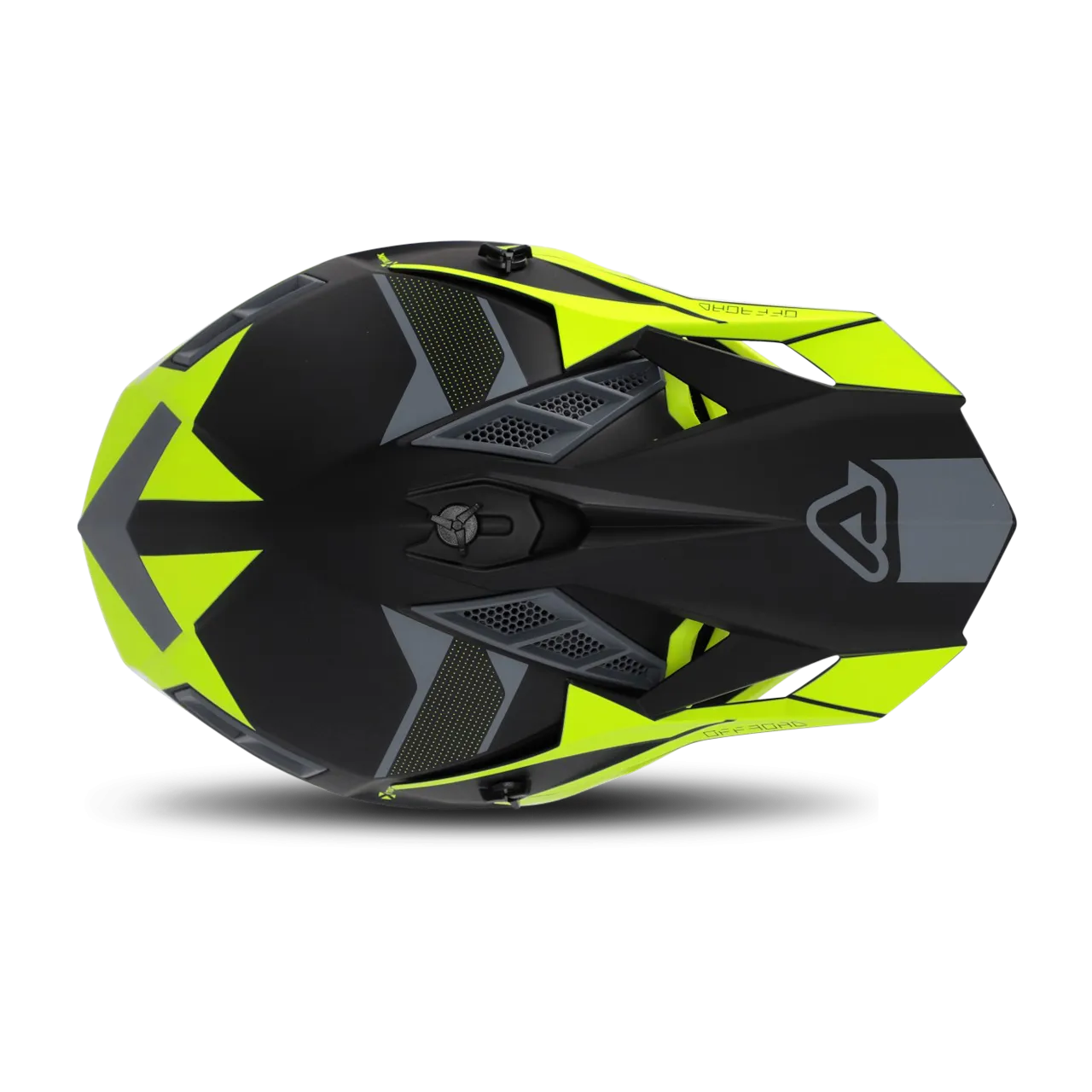 CASCO DE CROSS ACERBIS XTRACK NEGROAMARILLO FLúOR 