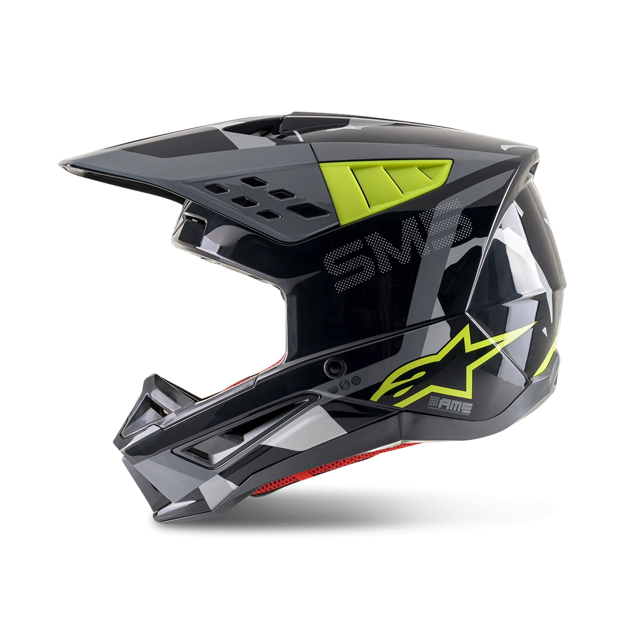 CASCO DE CROSS ALPINESTARS SM5 ROVER ANTRACITAAMARILLOCAMUFLAJE