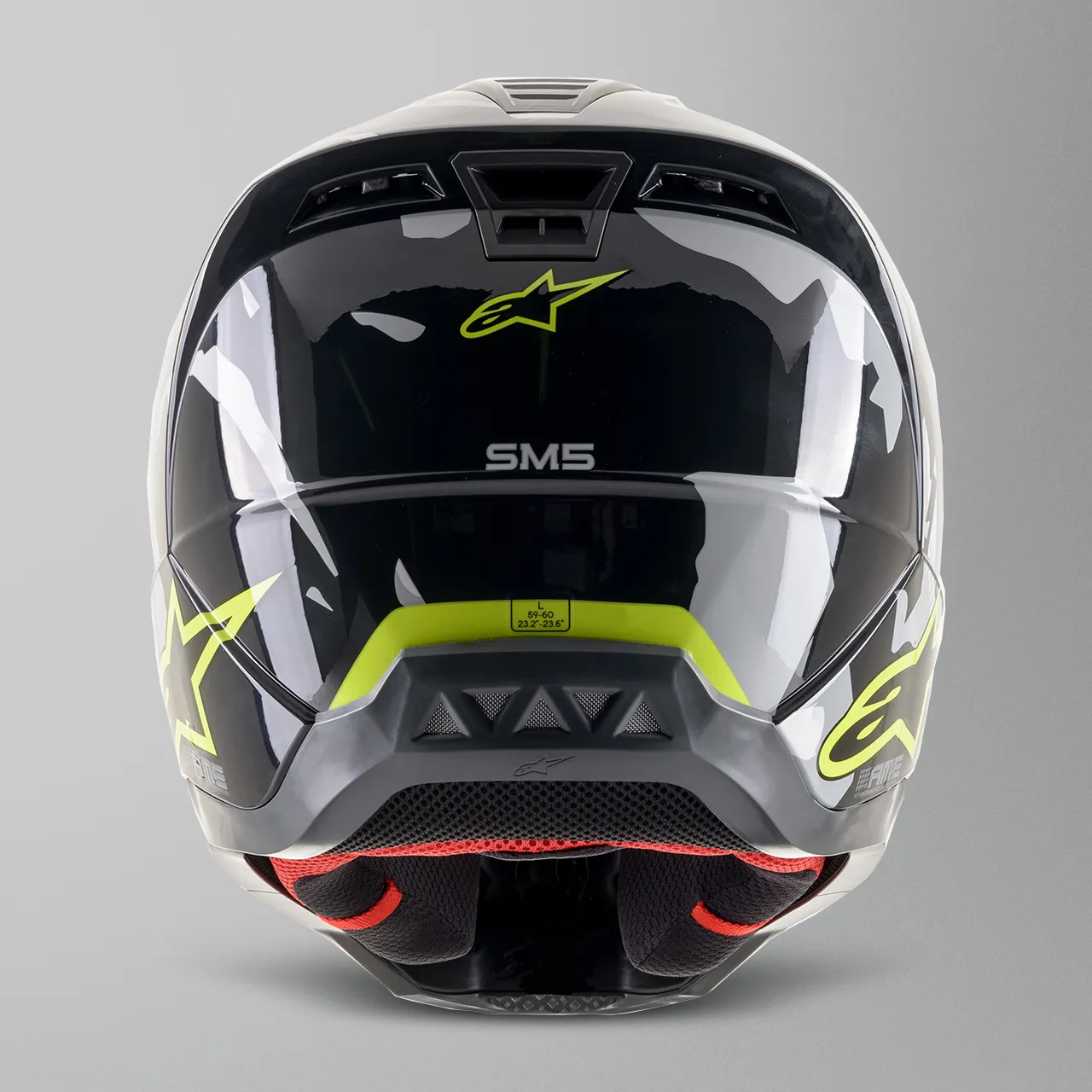 CASCO DE CROSS ALPINESTARS SM5 ROVER ANTRACITAAMARILLOCAMUFLAJE