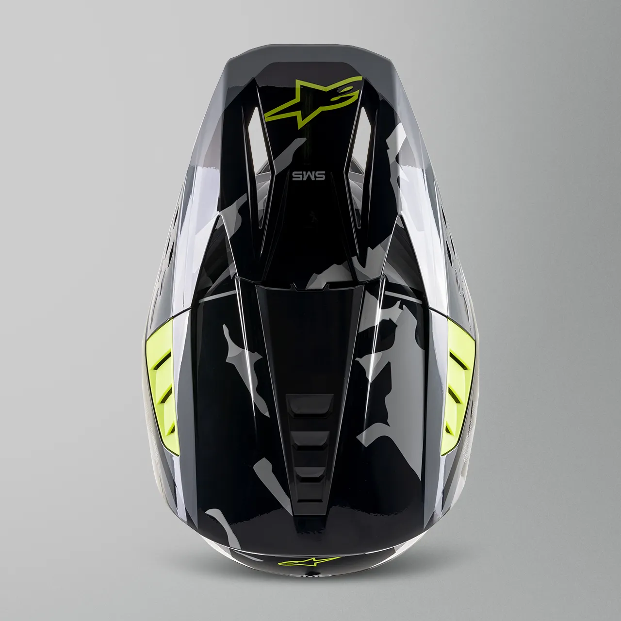 CASCO DE CROSS ALPINESTARS SM5 ROVER ANTRACITAAMARILLOCAMUFLAJE