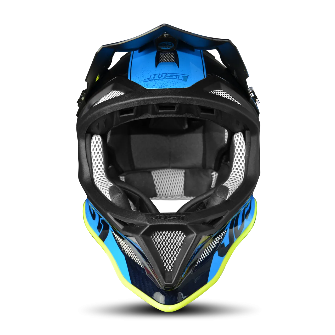 CASCO DE CROSS JUST1 JDH MIPS® ASSAULT AZULAMARILLO