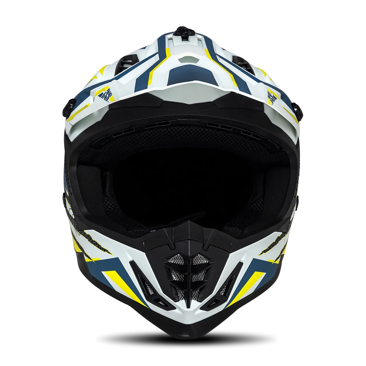 CASCO INTEGRAL IXS IXS363 2.0 BLANCO MATEAZULAMARILLO FLUO