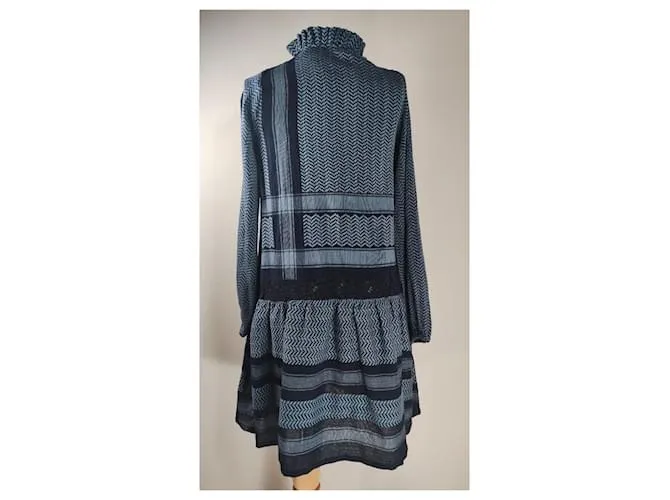 Cecilie Copenhagen Vestidos Azul Multicolor 