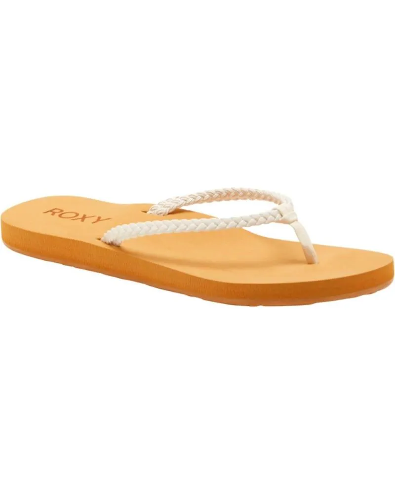 CHANCLAS ROXY  DE MUJER  CHANCLAS BLANCAS PARA MUJER  COSTAS II  BLANCO