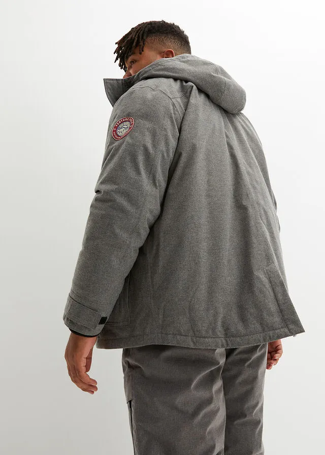Chaqueta funcional Gris jaspeado