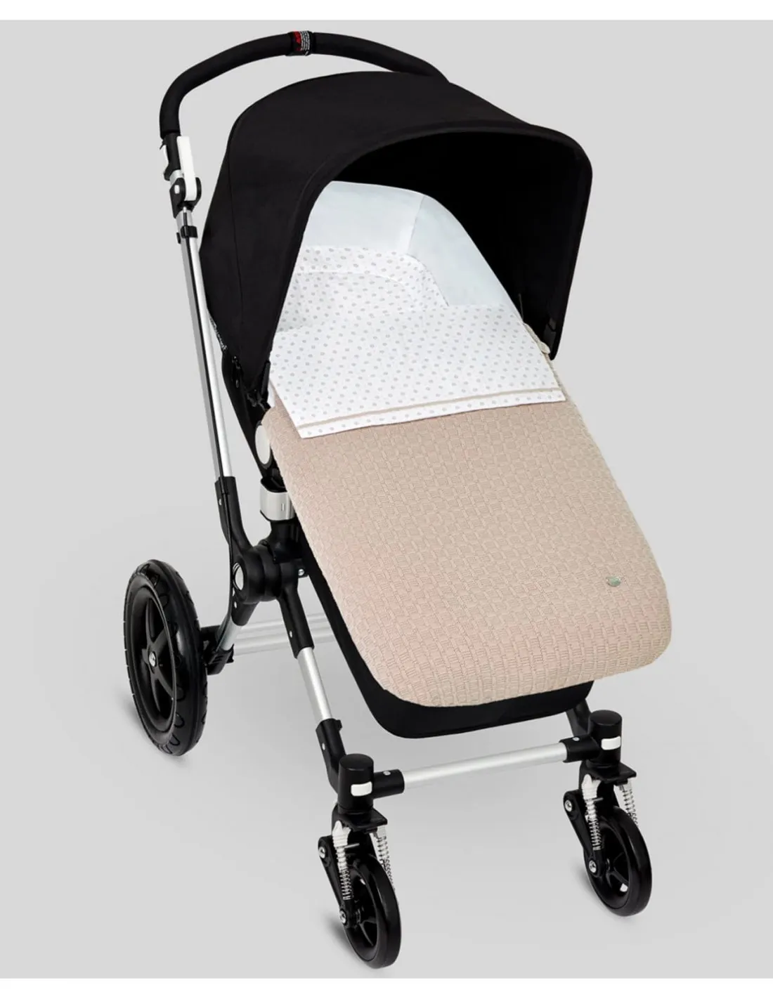 CJTO. COLCHA AJUSTABLE+SACO BASE STELLA PAZ RODRIGUEZ