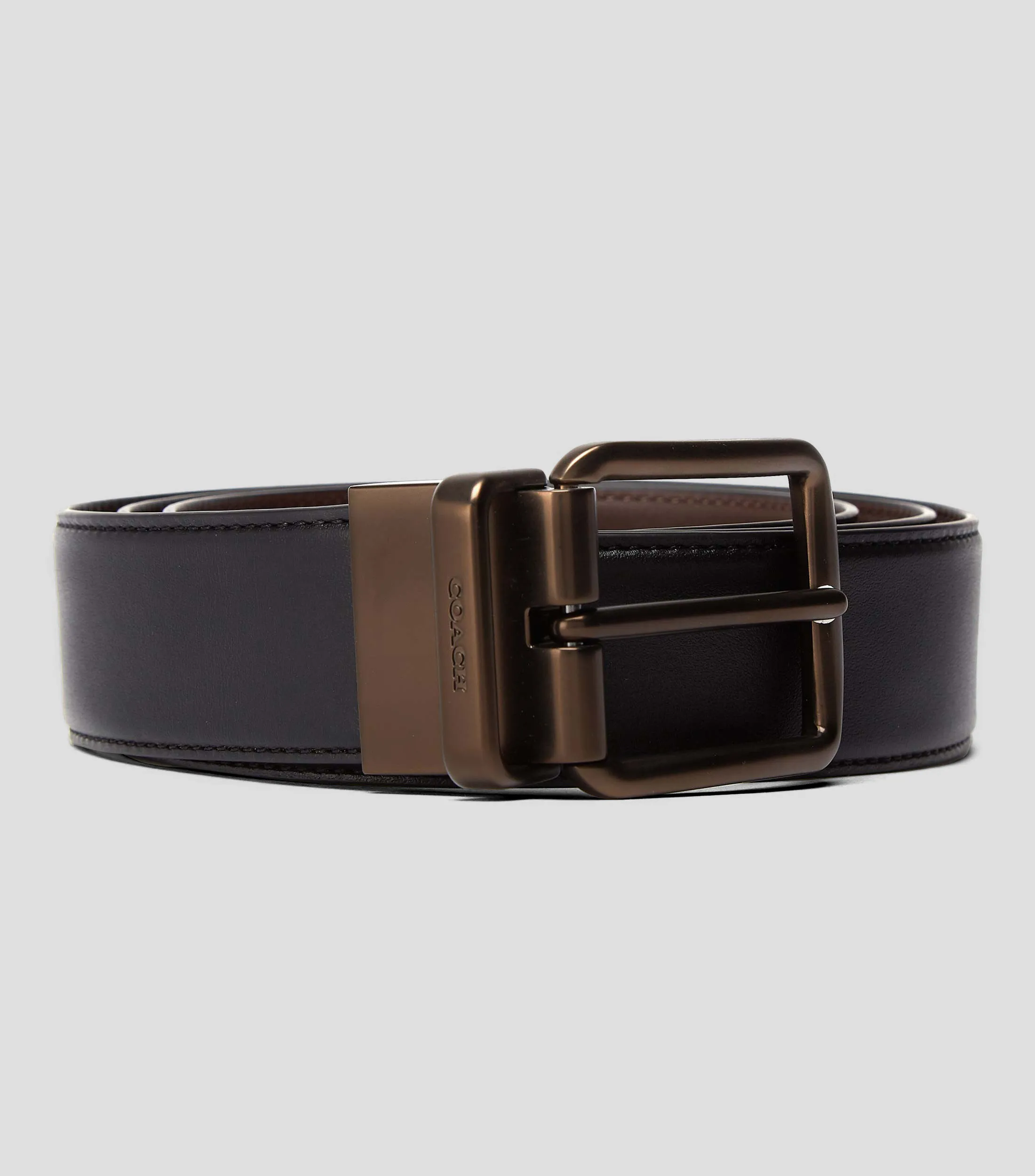 Coach Cinturón casual Harness en piel Hombre