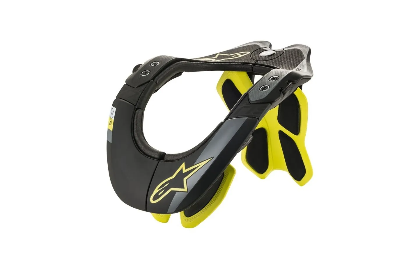 COLLARIN ALPINESTARS BNS TECH2 NEGRO AMARILLO FLUOR|6500019155|