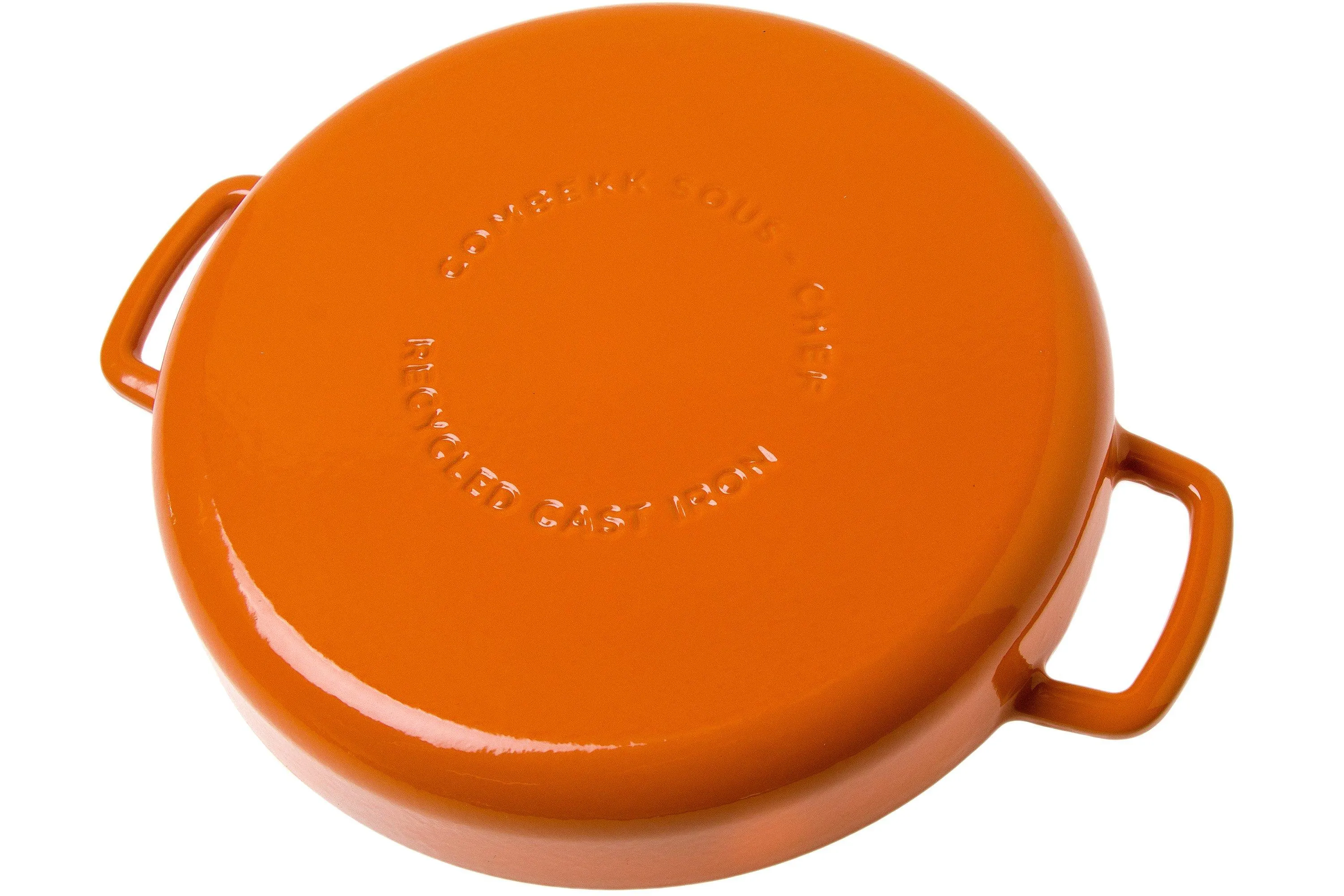 Combekk Sous Chef 192128OR sartén doble mango 28 cm, naranja