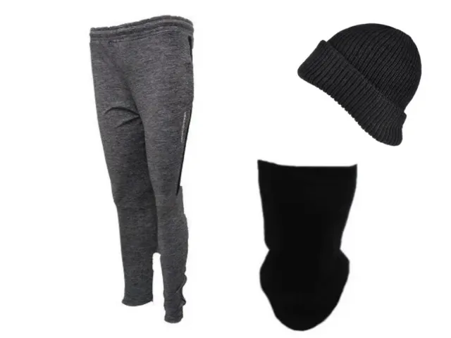 Combo invierno!!pantalón chupin deportivo g+gorro lana+cuello térmico