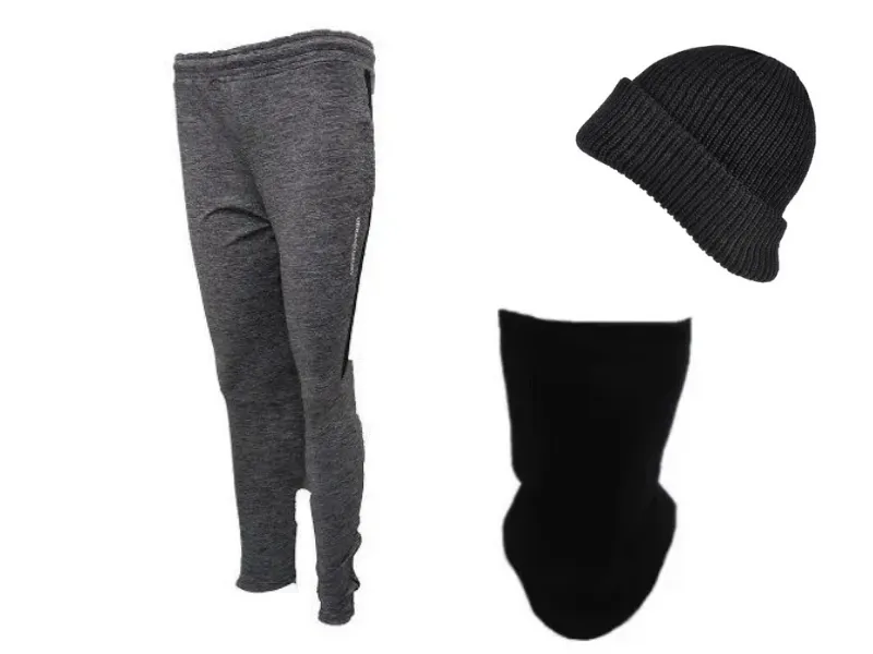 Combo invierno!!pantalón chupin deportivo g+gorro lana+cuello térmico