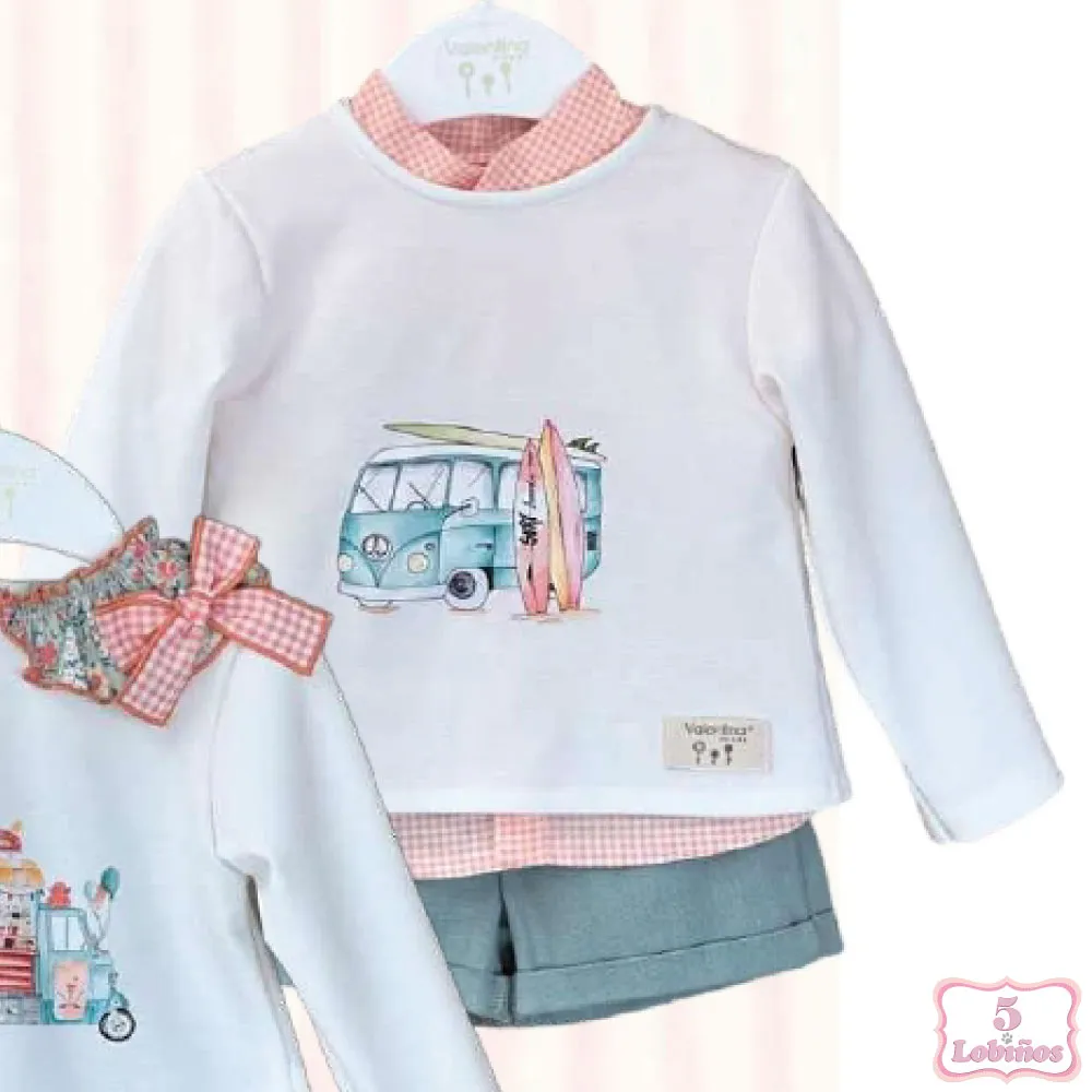CONJUNTO BEBÉ NIÑO MORGANA Valentina Bebés