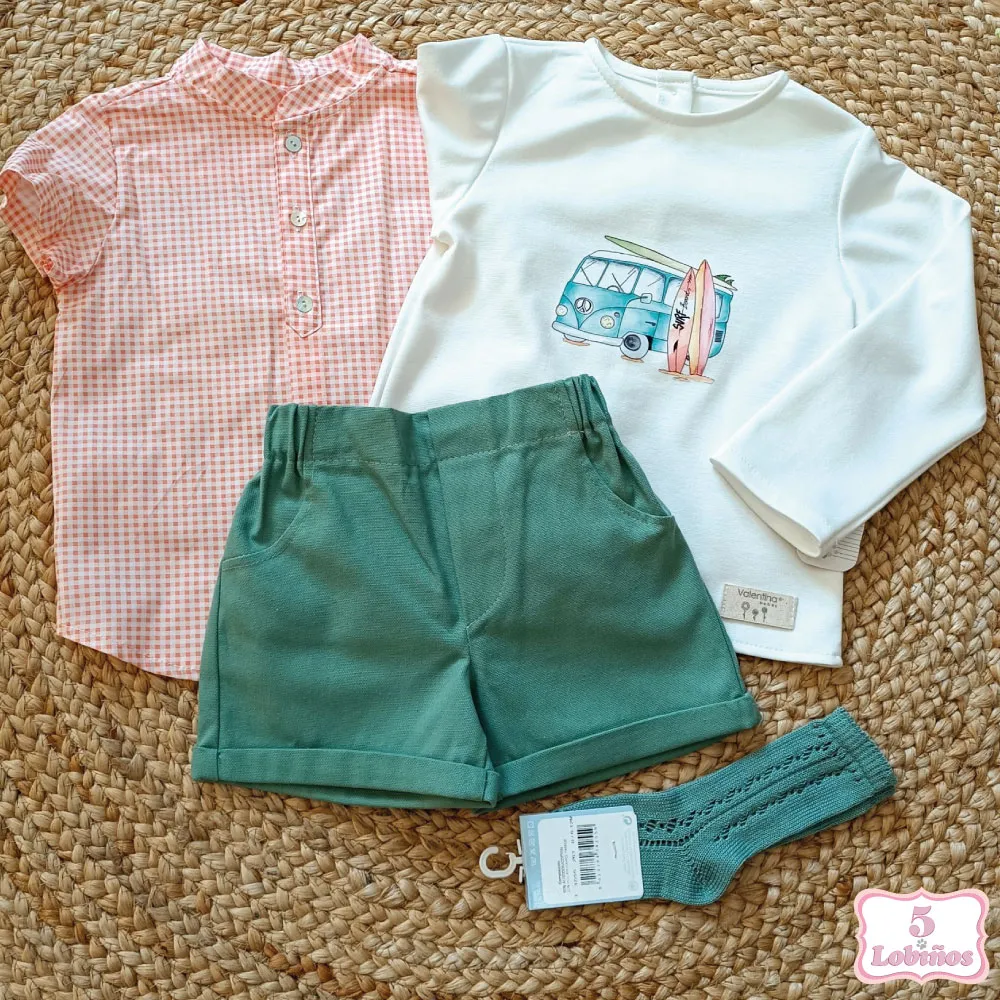 CONJUNTO BEBÉ NIÑO MORGANA Valentina Bebés