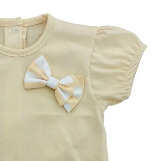 Conjunto bebé niña amarillo de Rapife
