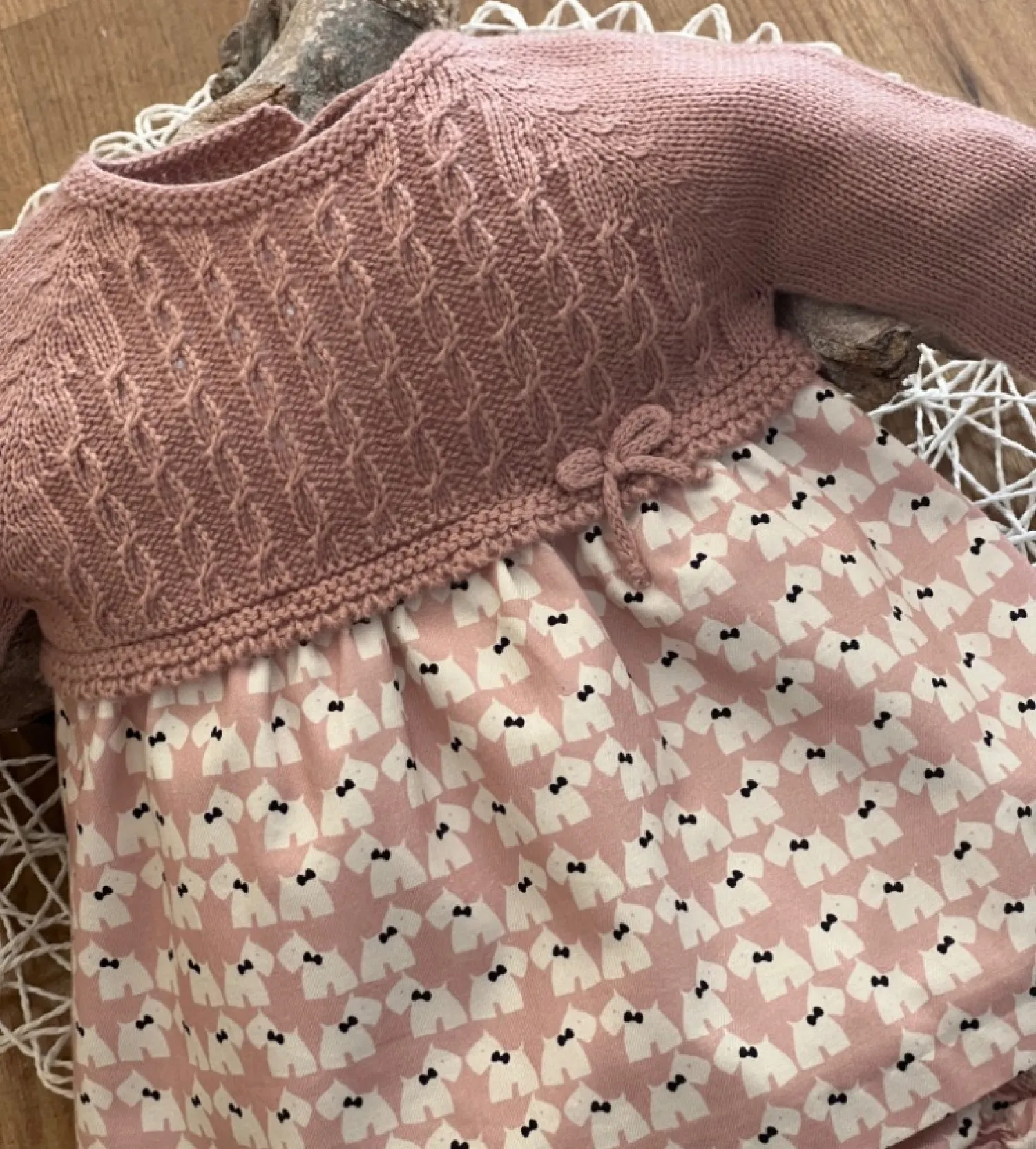 Conjunto bebé niña dos piezas Colección Mafalda