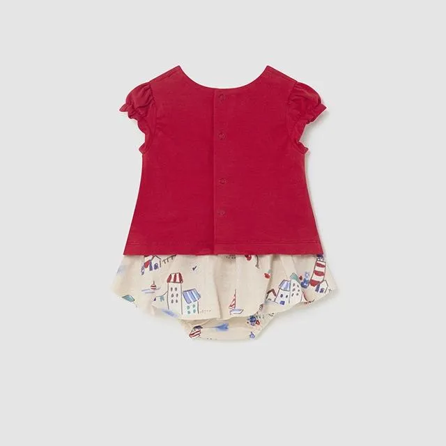 Conjunto falda bebé niña Mayoral