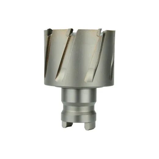 Cortador Steel Hawg™ impulsado por espiga de cambio rápido de 11/16