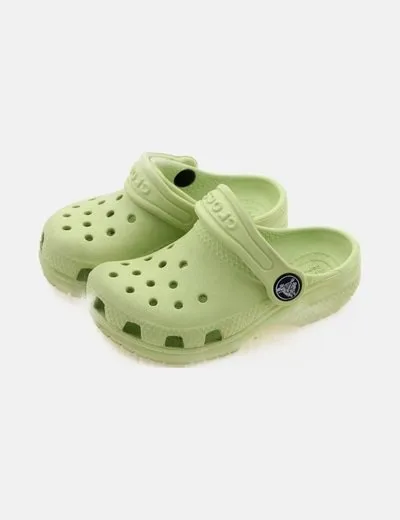 Crocs Zuecos iconic verdes