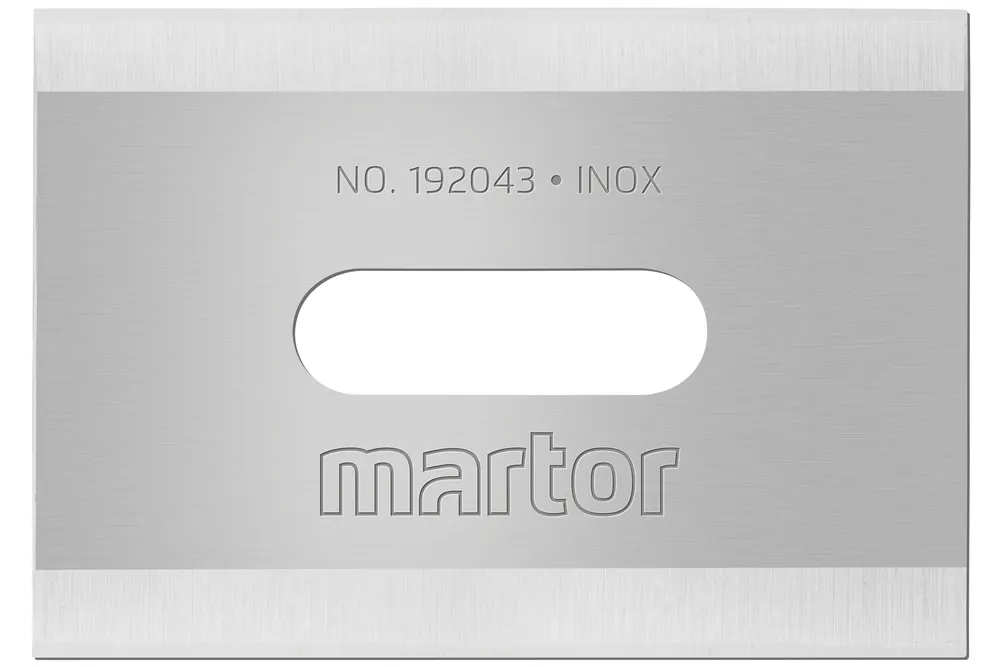 Cuchilla industrial MARTOR n.º 192043, inoxidable, pack 10 uds.