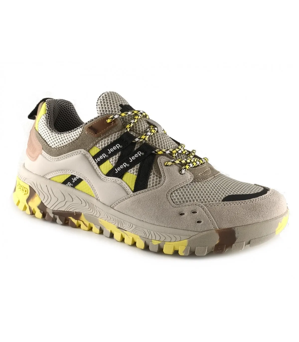 Deportivos en beige de caballero