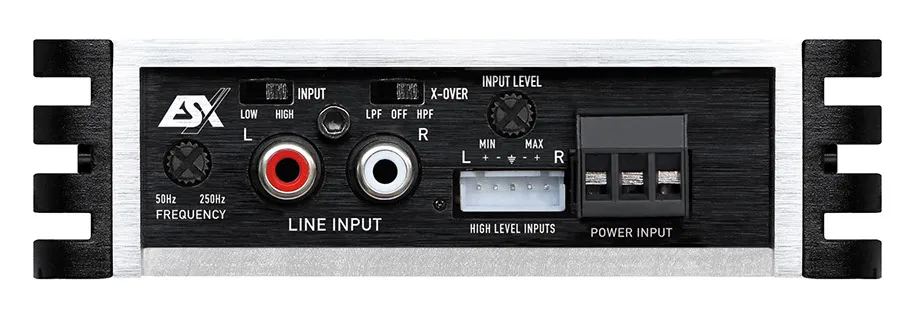 ESX QUANTUM QMTWO MINI AMPLIFICADOR DE COCHE DE 2 CANALES 2X120 WRMS / 2 OHMS