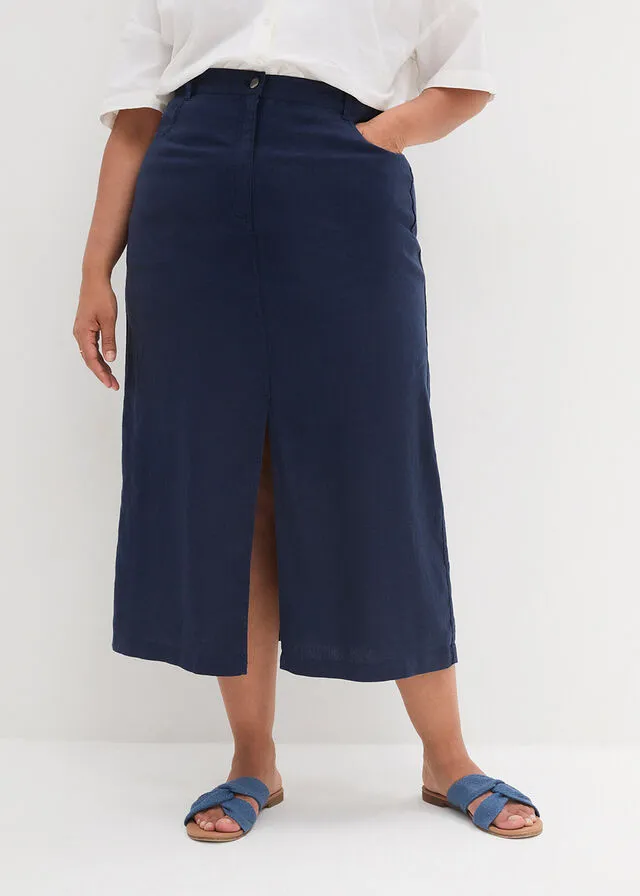 Falda Azul marino