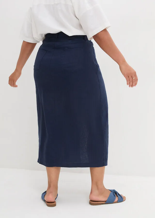 Falda Azul marino
