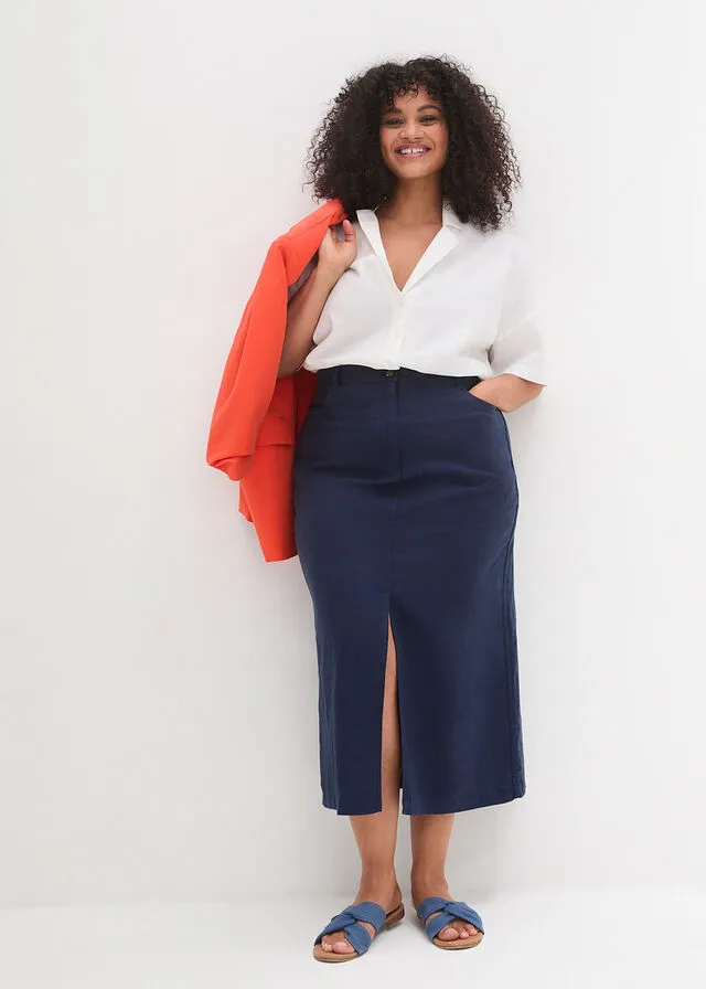 Falda Azul marino