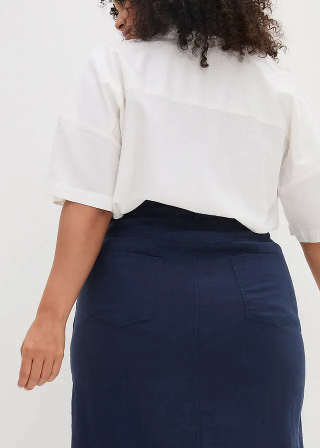 Falda Azul marino