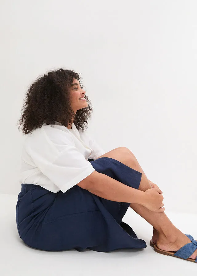 Falda Azul marino
