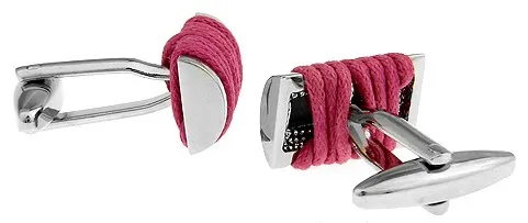 Gemelos para camisa Cuerda Fucsia