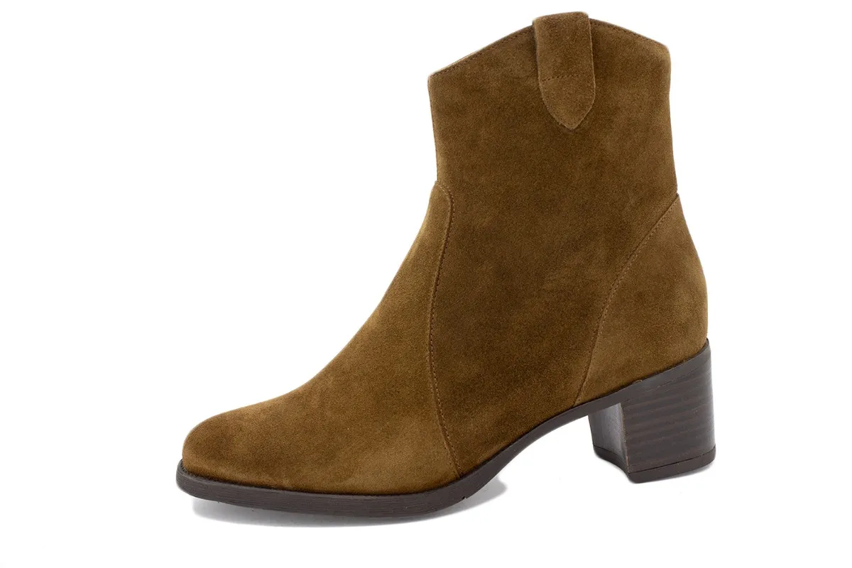 Ginger Suede Ankle boot