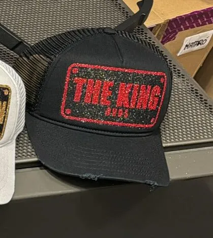 GORRA OVDS  CAPKING NEGRA BRILLANTE ROJO