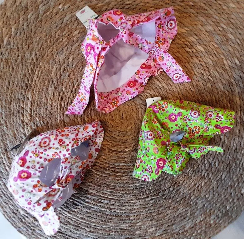 Gorro bebé niña florecitas Mac Been