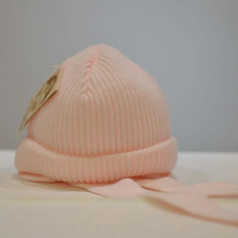 Gorro Punto Bebé Rosa Paz Rodriguez