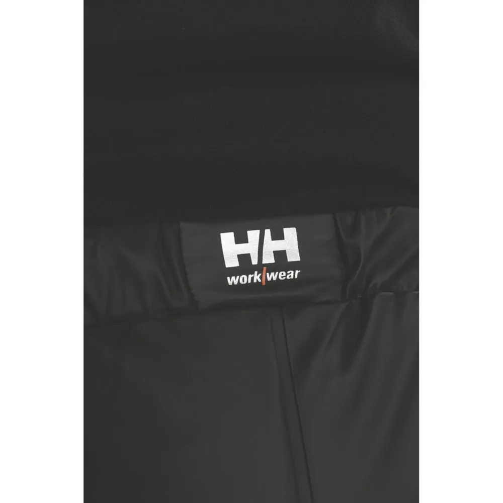 HELLY HANSEN VOSS, PANTALóN IMPERMEABLE, NEGRO, TALLA XL (CINTURA 3941