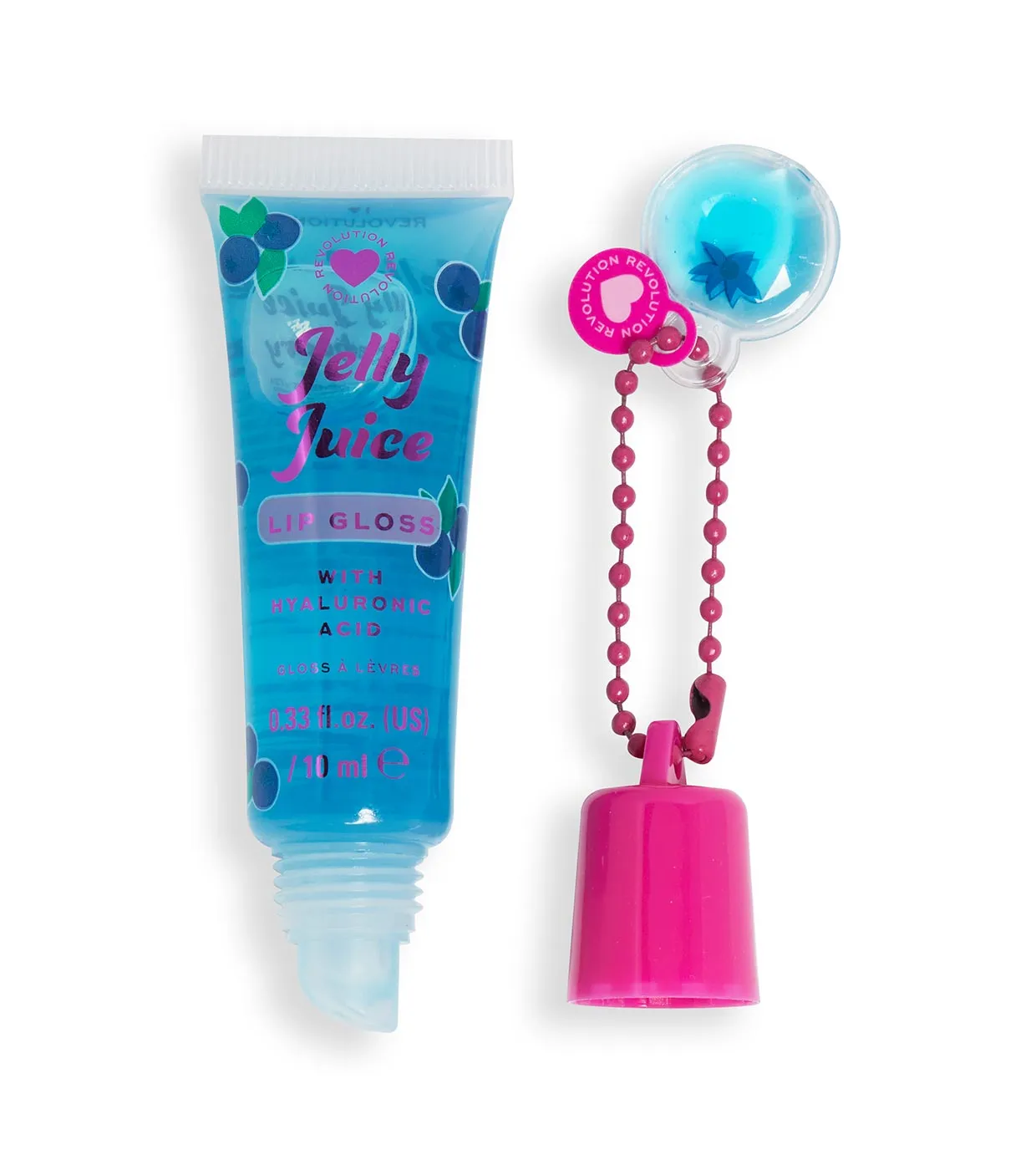 I HEART REVOLUTION  BRILLO DE LABIOS JELLY JUICE  BLUEBERRY
