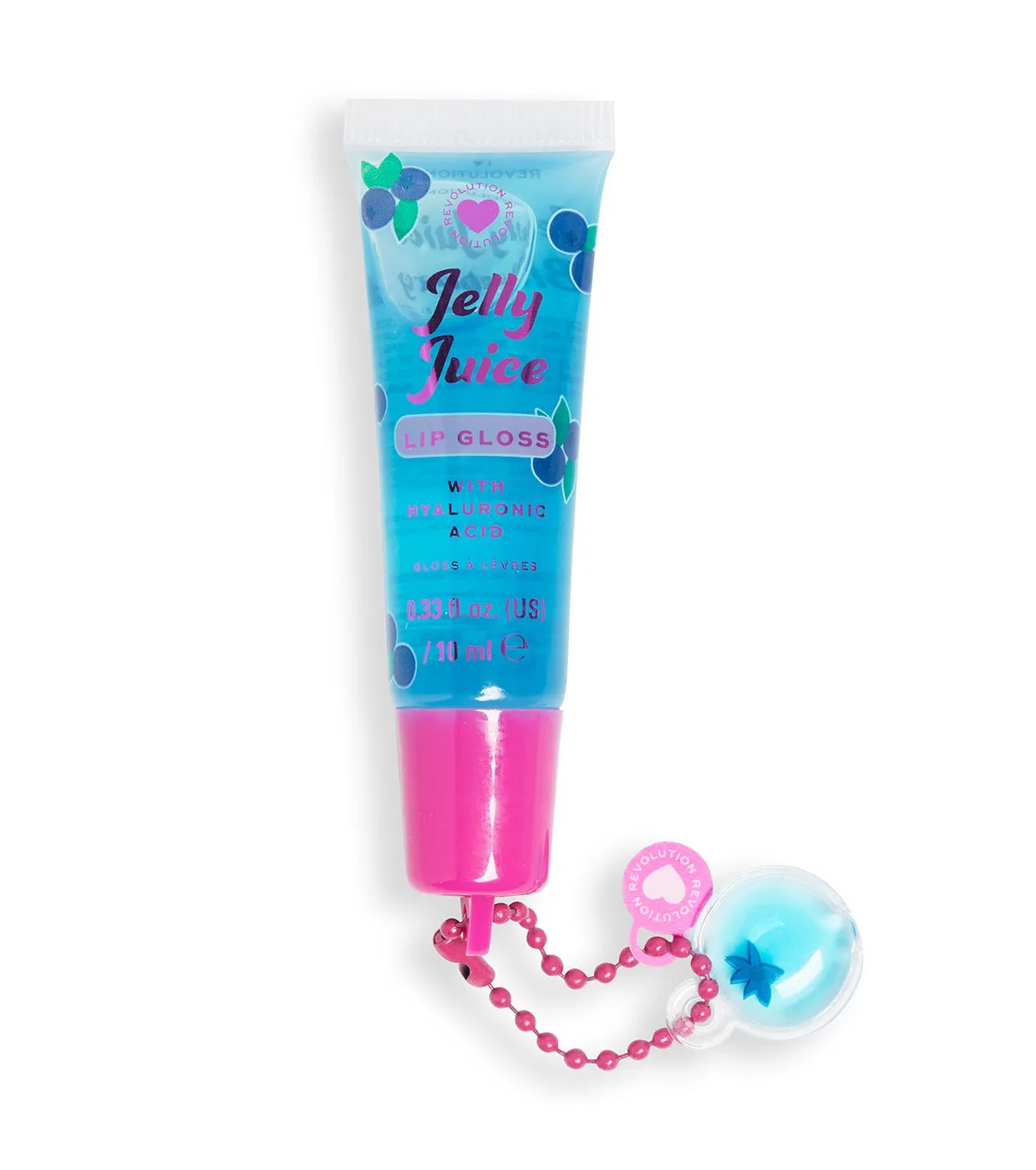 I HEART REVOLUTION  BRILLO DE LABIOS JELLY JUICE  BLUEBERRY