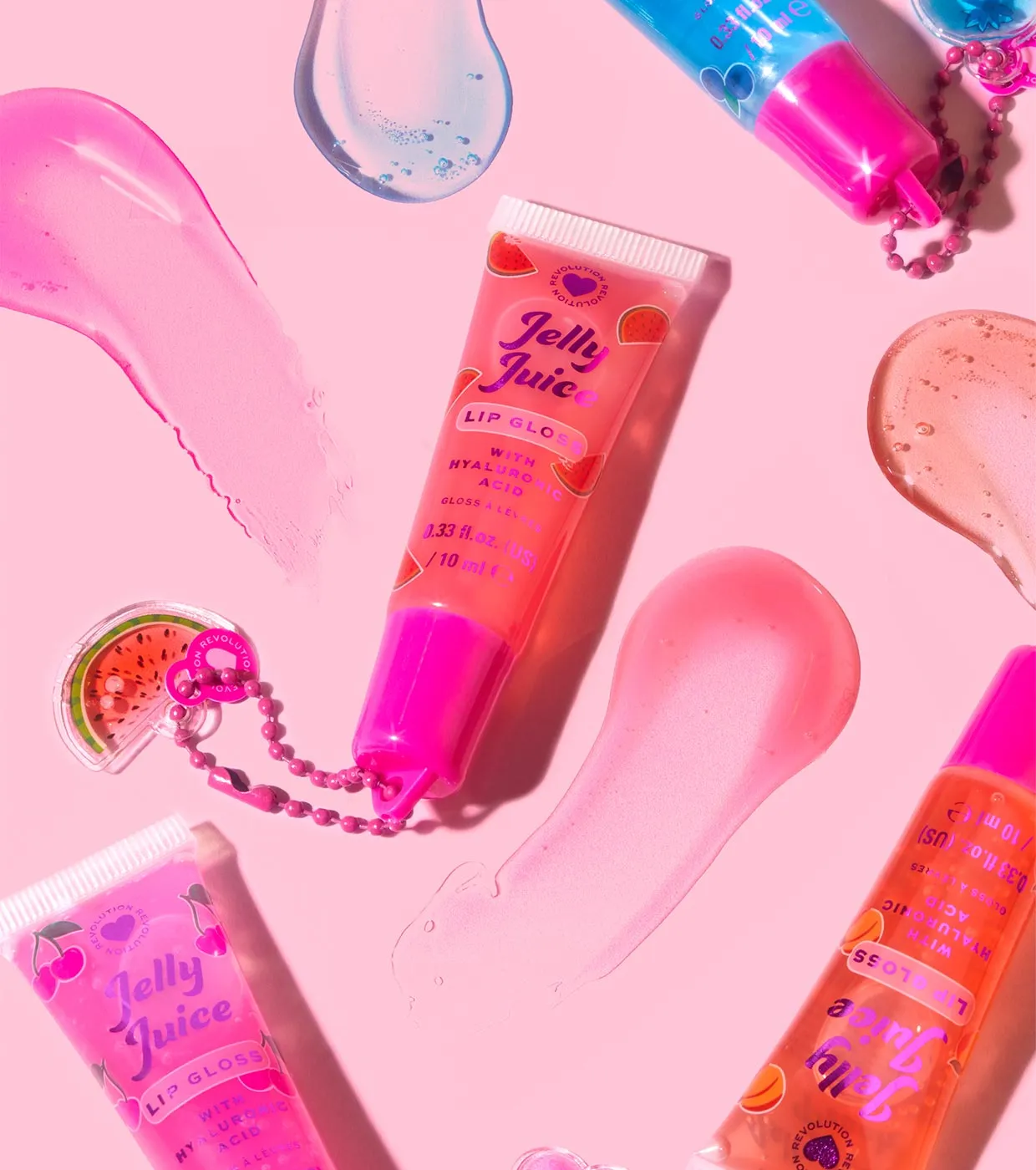 I HEART REVOLUTION  BRILLO DE LABIOS JELLY JUICE  BLUEBERRY
