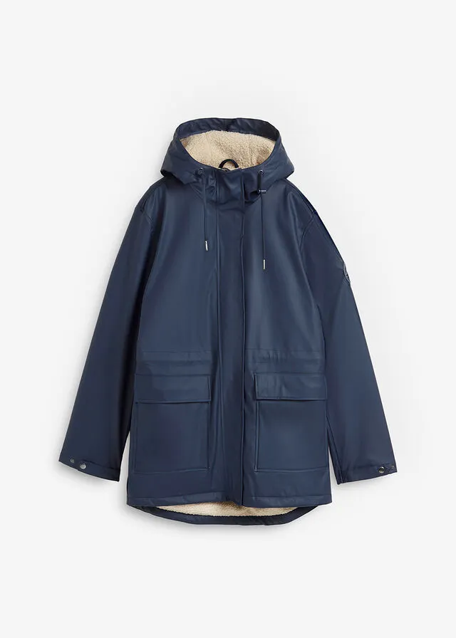 Impermeable Azul marino