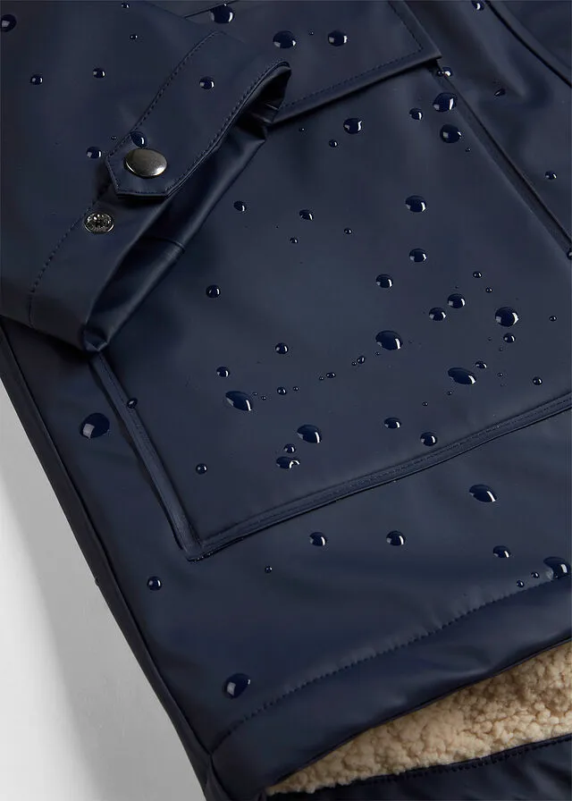 Impermeable Azul marino