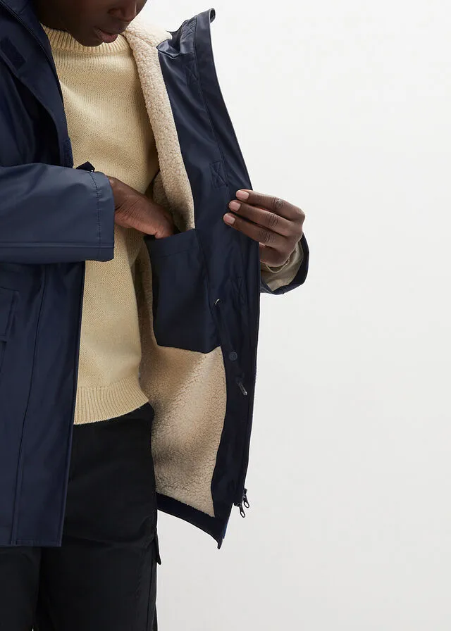 Impermeable Azul marino