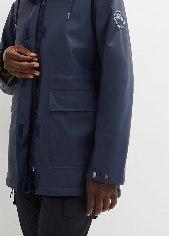 Impermeable Azul marino