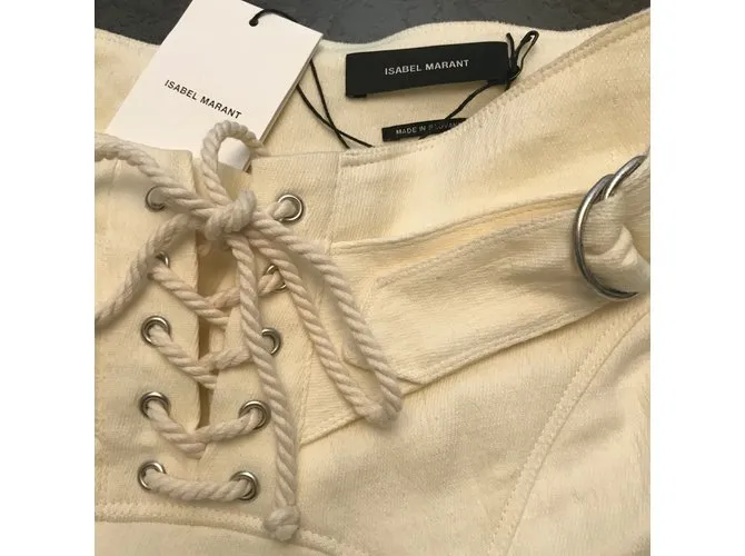 Isabel Marant Nubia Blanco roto 