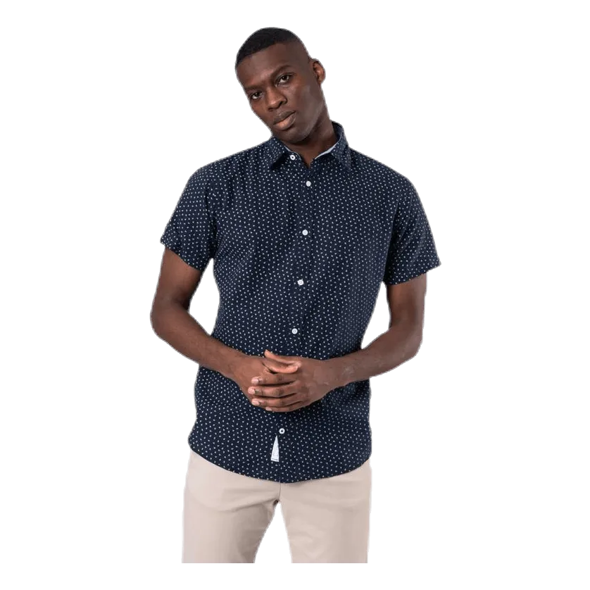 Jack & Jones Summer Jackson Shirt S/S Blue