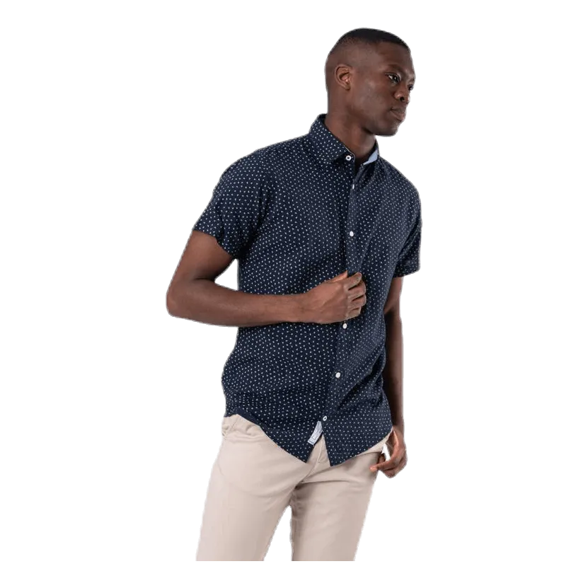 Jack & Jones Summer Jackson Shirt S/S Blue