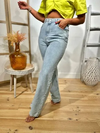 Jeans Straight High Waist RILLOW