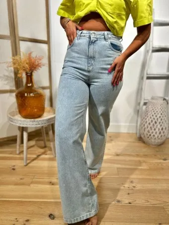 Jeans Straight High Waist RILLOW